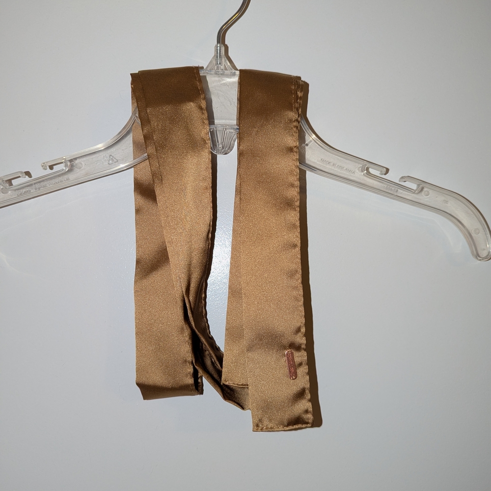 Free People Skinny Scarf Or Belt Gold